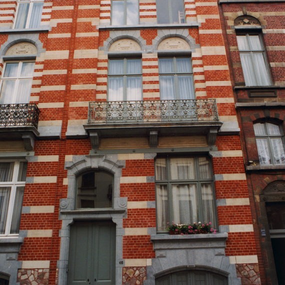 Pierre De Doncker - rénovations - rue de Pavie - façade