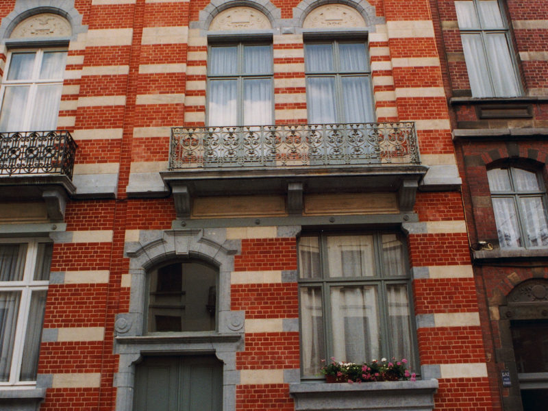 Pierre De Doncker - rénovations - rue de Pavie - façade